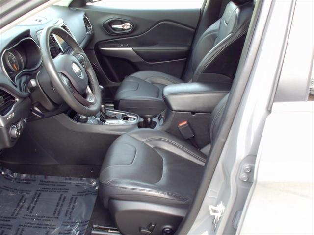 used 2021 Jeep Cherokee car, priced at $23,321