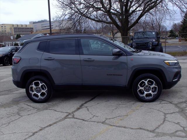 used 2022 Jeep Compass car, priced at $23,362