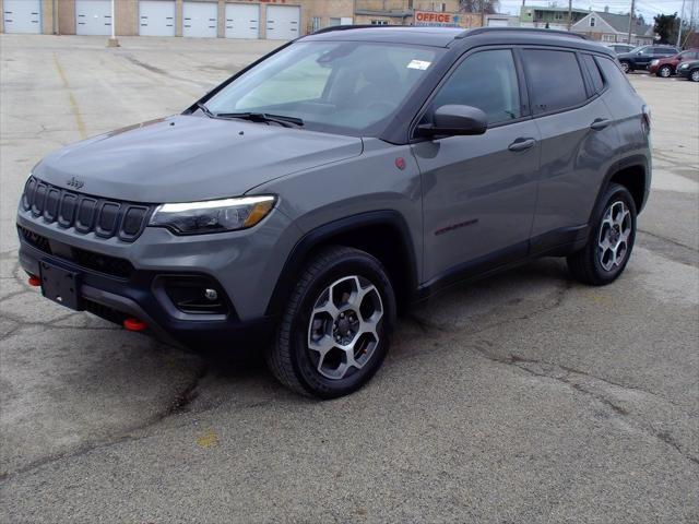 used 2022 Jeep Compass car, priced at $23,362