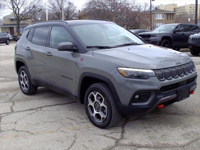 used 2022 Jeep Compass car, priced at $23,362