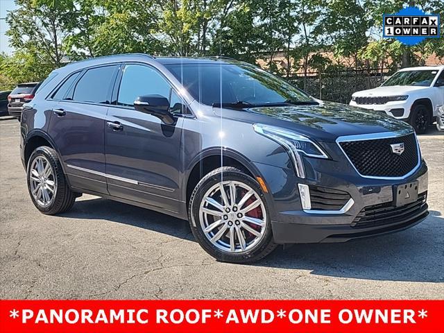 used 2022 Cadillac XT5 car, priced at $34,187