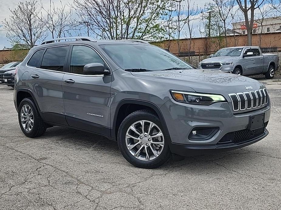 used 2021 Jeep Cherokee car, priced at $20,000
