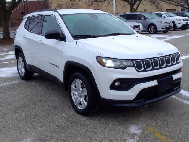 used 2022 Jeep Compass car, priced at $20,634