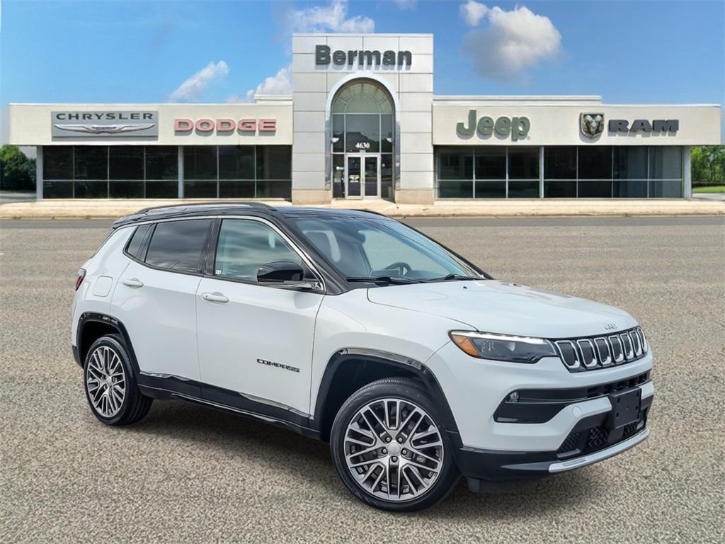 used 2022 Jeep Compass car, priced at $23,757
