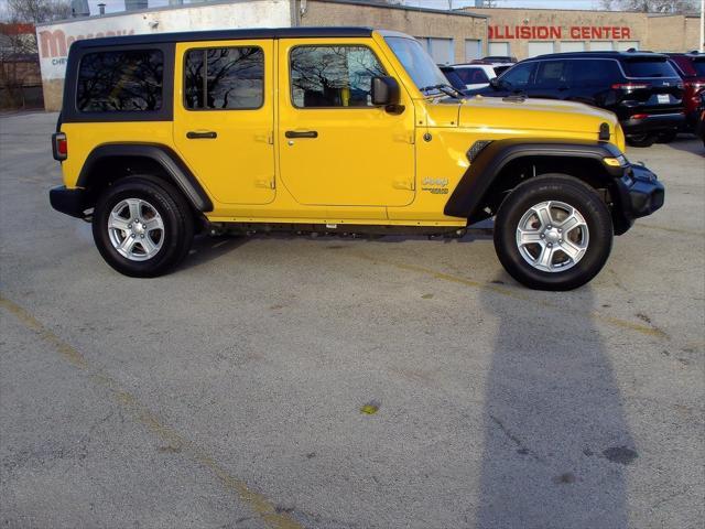 used 2021 Jeep Wrangler Unlimited car, priced at $31,920