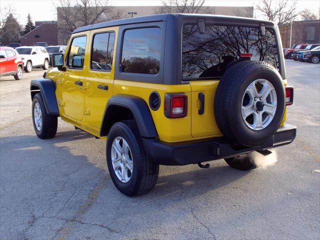 used 2021 Jeep Wrangler Unlimited car, priced at $31,920