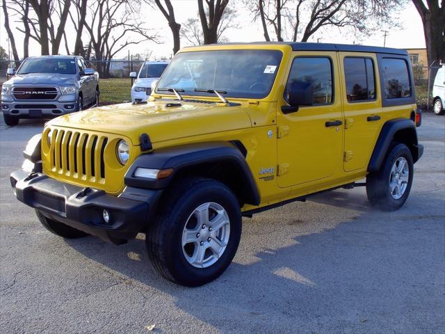 used 2021 Jeep Wrangler Unlimited car, priced at $31,920