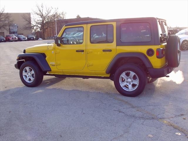 used 2021 Jeep Wrangler Unlimited car, priced at $31,920