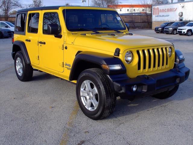 used 2021 Jeep Wrangler Unlimited car, priced at $31,920