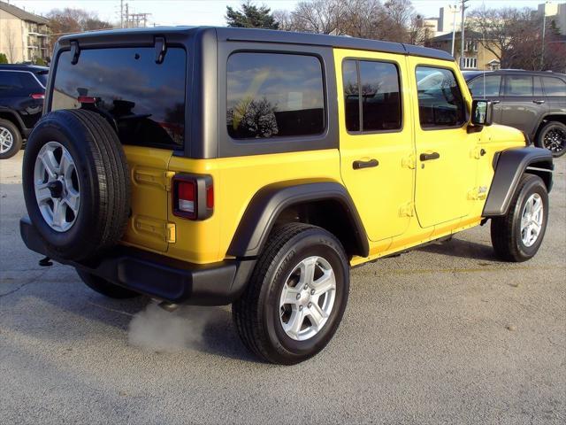 used 2021 Jeep Wrangler Unlimited car, priced at $31,920