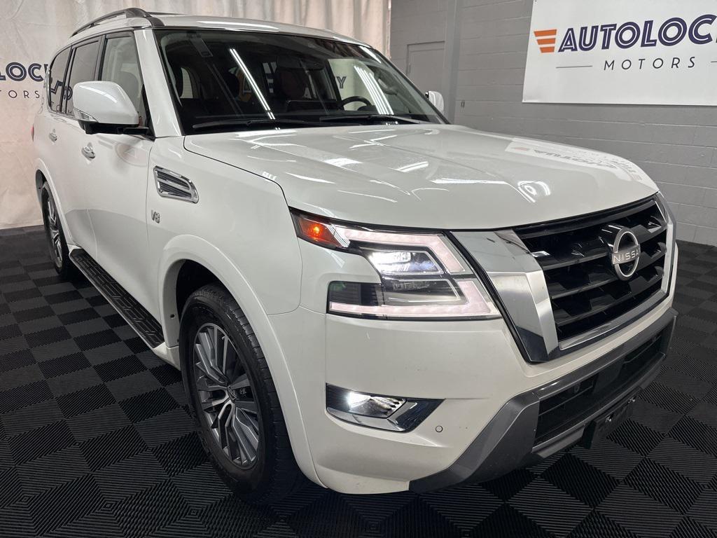 used 2022 Nissan Armada car, priced at $39,500
