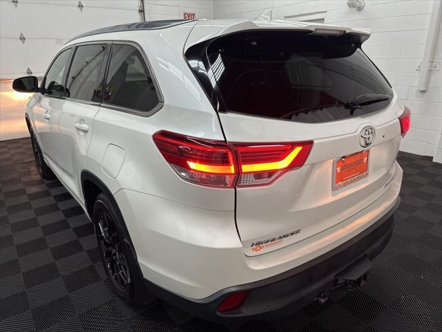 used 2018 Toyota Highlander car, priced at $25,000