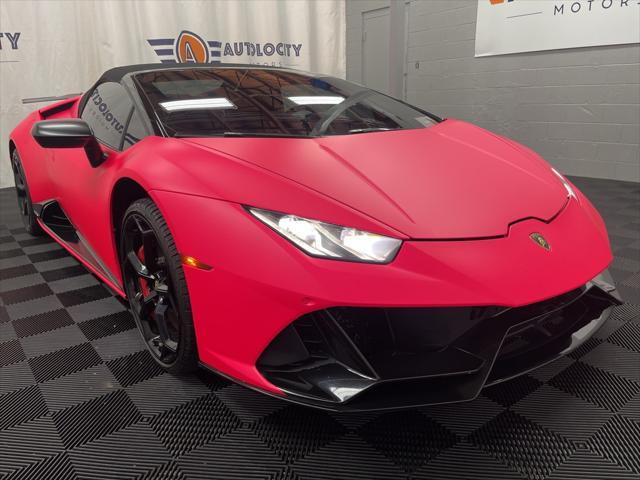 used 2020 Lamborghini Huracan EVO car, priced at $225,000