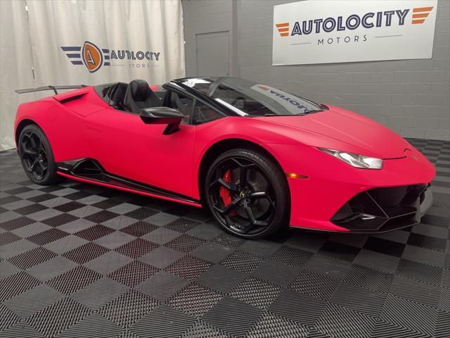 used 2020 Lamborghini Huracan EVO car, priced at $225,000