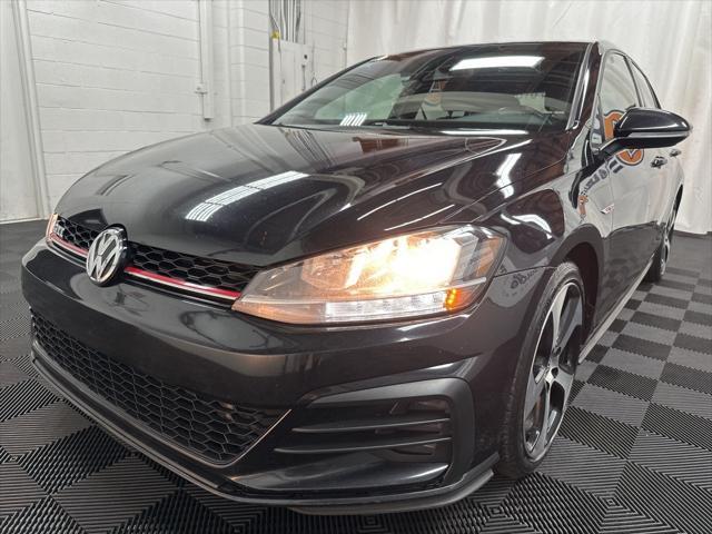 used 2018 Volkswagen Golf GTI car, priced at $18,000