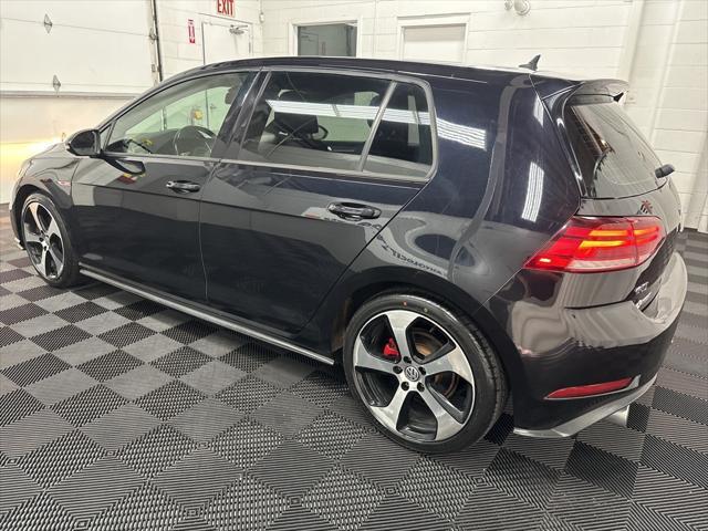 used 2018 Volkswagen Golf GTI car, priced at $18,000