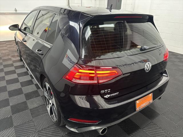 used 2018 Volkswagen Golf GTI car, priced at $18,000