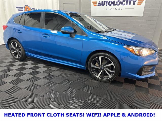 used 2020 Subaru Impreza car, priced at $15,000