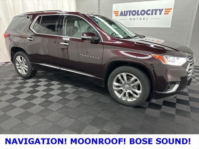 used 2020 Chevrolet Traverse car, priced at $25,500