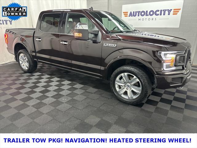 used 2018 Ford F-150 car, priced at $34,000