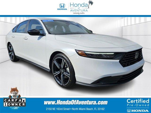 used 2023 Honda Accord Hybrid car, priced at $26,500