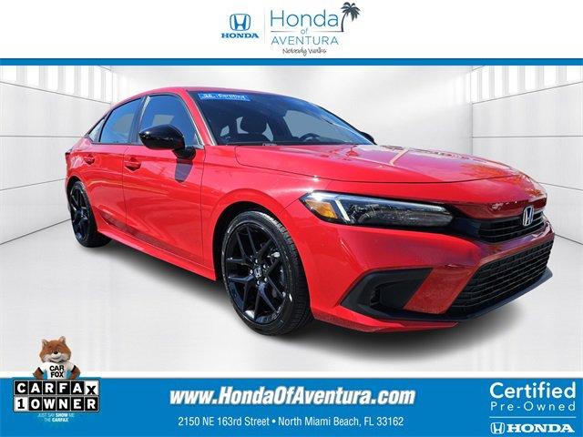 used 2022 Honda Civic car, priced at $22,950