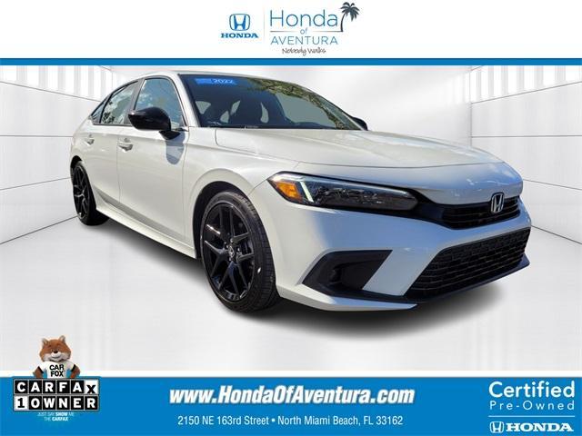 used 2022 Honda Civic car, priced at $23,975