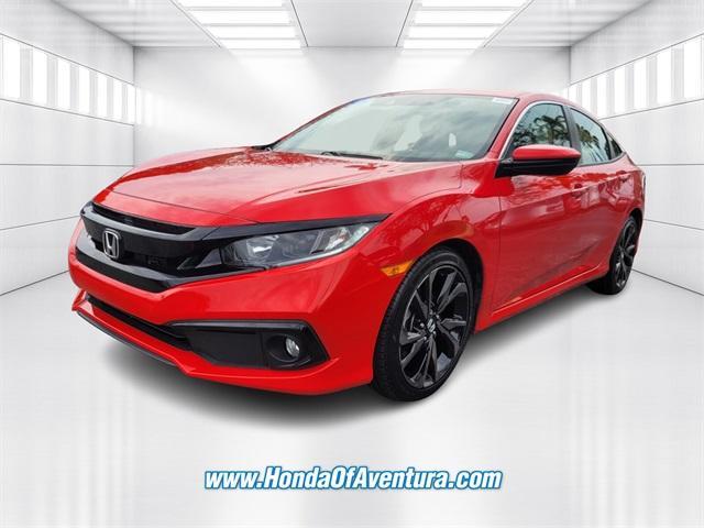 used 2021 Honda Civic car, priced at $21,975