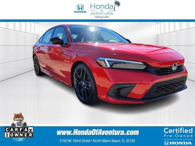 used 2022 Honda Civic car, priced at $22,250