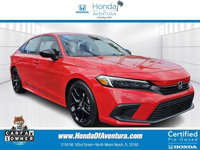 used 2022 Honda Civic car, priced at $22,875