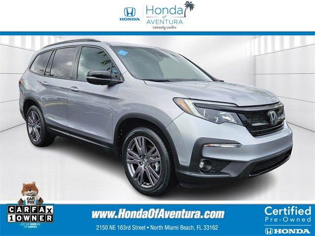 used 2022 Honda Pilot car, priced at $29,875