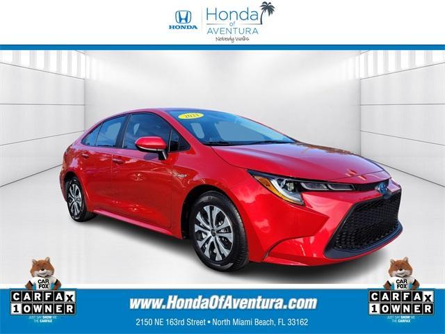 used 2021 Toyota Corolla Hybrid car, priced at $18,975