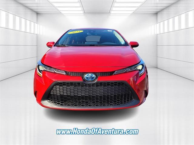 used 2021 Toyota Corolla Hybrid car, priced at $19,500