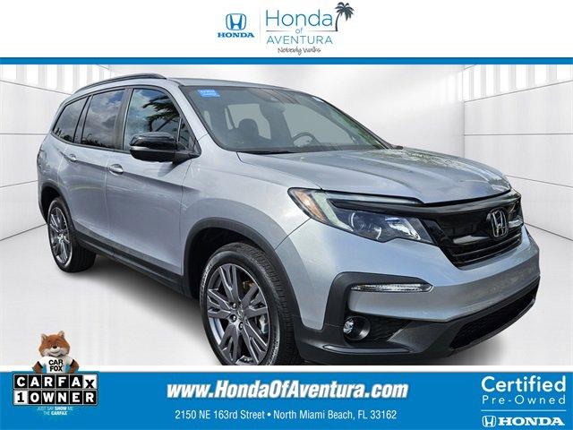 used 2022 Honda Pilot car, priced at $27,750