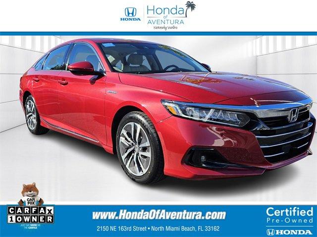 used 2022 Honda Accord Hybrid car, priced at $27,500