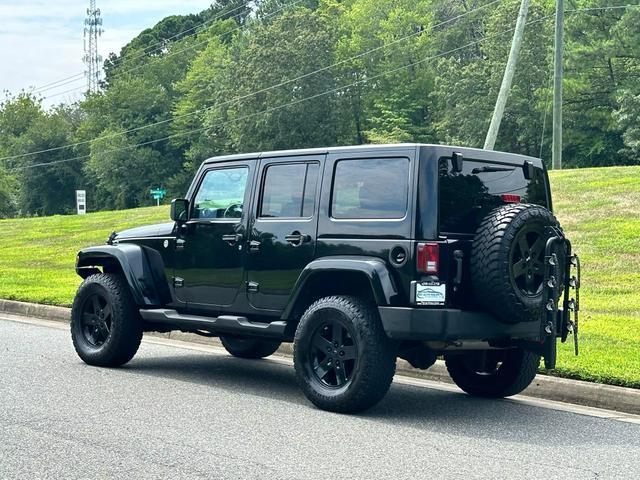 used 2011 Jeep Wrangler Unlimited car, priced at $15,990