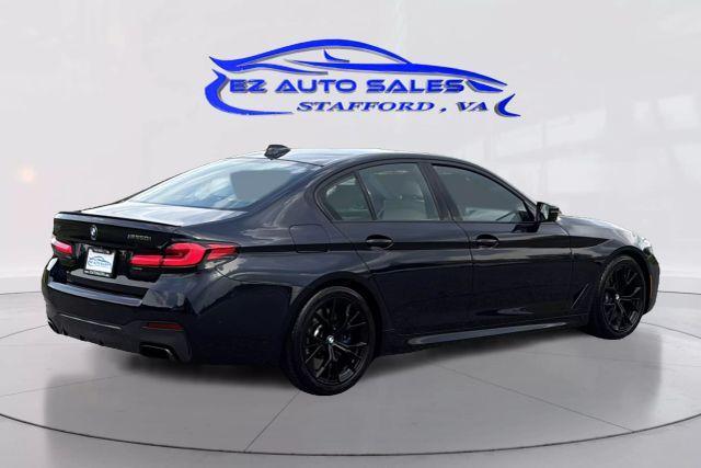 used 2021 BMW M550 car, priced at $37,990