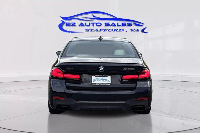 used 2021 BMW M550 car, priced at $37,990
