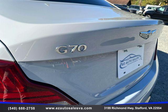used 2019 Genesis G70 car, priced at $19,995
