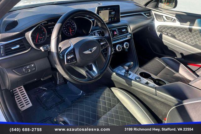 used 2019 Genesis G70 car, priced at $19,995