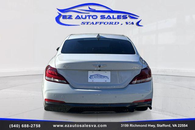 used 2019 Genesis G70 car, priced at $19,995