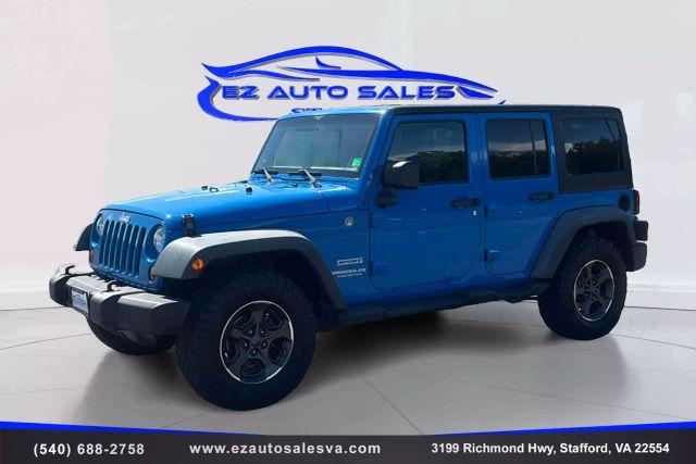 used 2012 Jeep Wrangler Unlimited car, priced at $14,990
