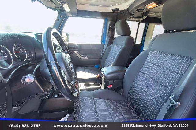 used 2012 Jeep Wrangler Unlimited car, priced at $14,990