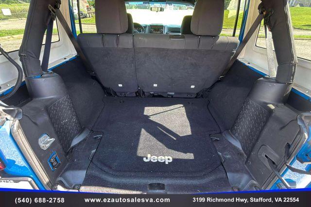 used 2012 Jeep Wrangler Unlimited car, priced at $14,990