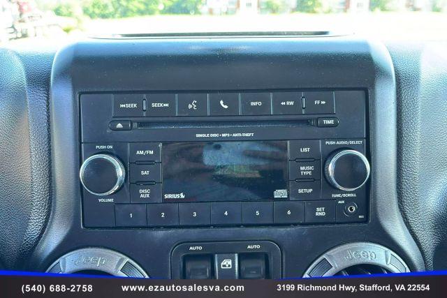 used 2012 Jeep Wrangler Unlimited car, priced at $14,990