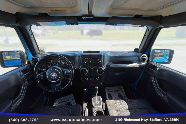 used 2012 Jeep Wrangler Unlimited car, priced at $14,990