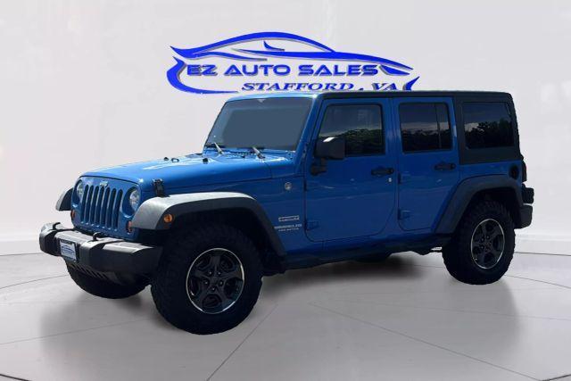 used 2012 Jeep Wrangler Unlimited car, priced at $14,990