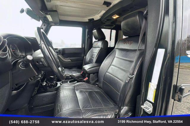 used 2012 Jeep Wrangler Unlimited car, priced at $12,990