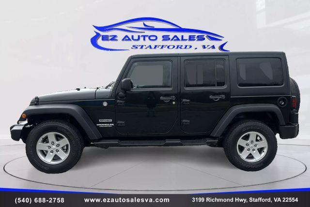 used 2012 Jeep Wrangler Unlimited car, priced at $12,990