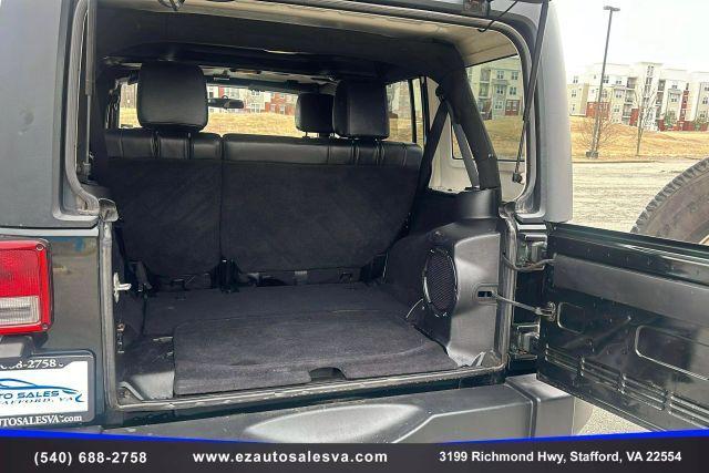 used 2012 Jeep Wrangler Unlimited car, priced at $12,990